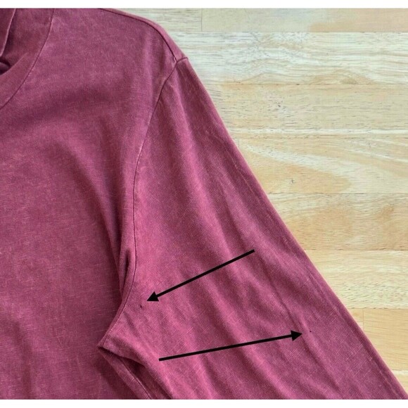 Chalet et Ceci Tunic Dress Cowl Neck Zip Abstract Long Sleeve Flawed Medium - Picture 11 of 11